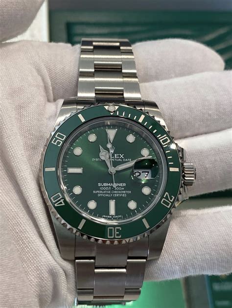 watchfinder rolex hulk|rolex hulk 2020 prices.